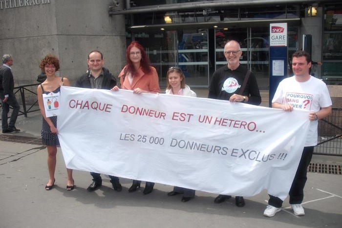 Le 14 juin prochain l'association les 25 000 donneurs organise une manifestation en faveur de la reconnaissance des homosexuels dans le système transfusionnel français. 